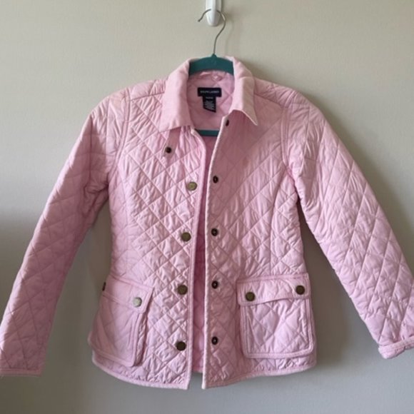 Ralph Lauren Jackets & Coats Ralph Lauren Quilted Jacket Pink M 8